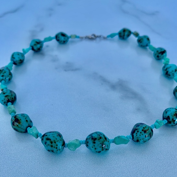 Vintage Turquoise Necklace or Bracelet - Picture 2 of 5